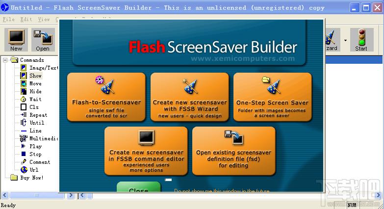 Flash ScreenSaver Builder,Flash ScreenSaver Builder屏幕保护制作程序下载,Flash ScreenSaver