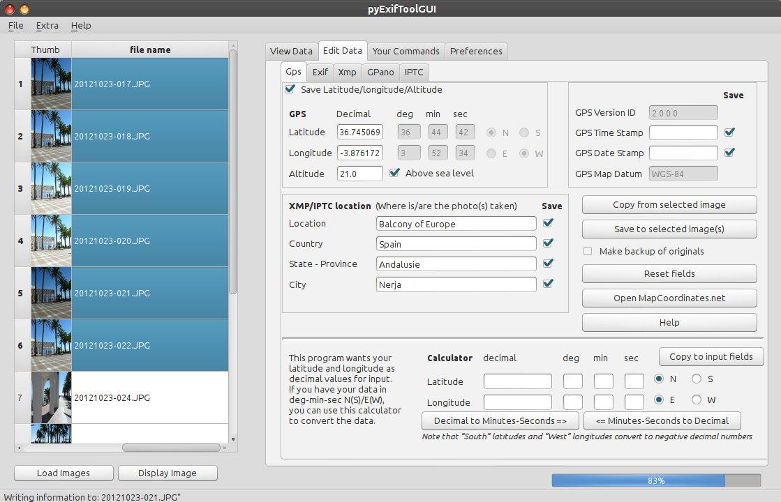 exiftool gui中文版,exiftool,exif信息查看,exif