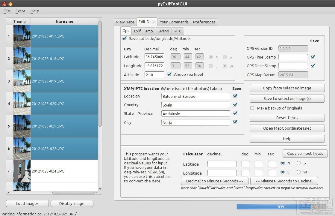 exiftool gui中文版,exiftool,exif信息查看,exif