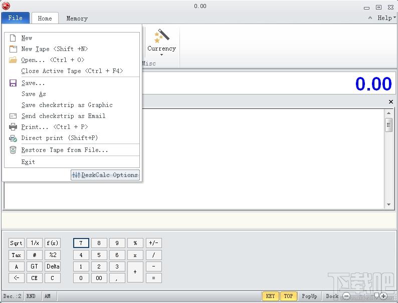 Deskcalc,计算器