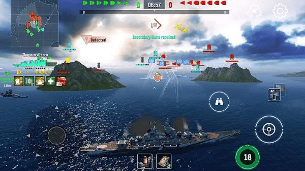 战舰世界大战手游(warship world war)下载,战舰世界大战,海战手游,战舰手游
